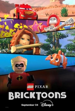 Постер: Лего Пиксар / LEGO Pixar: Bricktoons (2024)