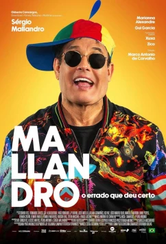 Постер: Маландро: Правильные ошибки / Mallandro: O Errado que Deu Certo (2024)
