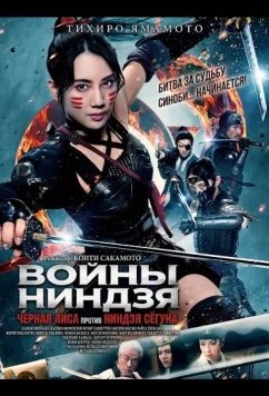 Постер: Войны ниндзя: Черная лиса против ниндзя сёгуна / Ninja Wars: Blackfox Vs Shogun's Ninja (2025)